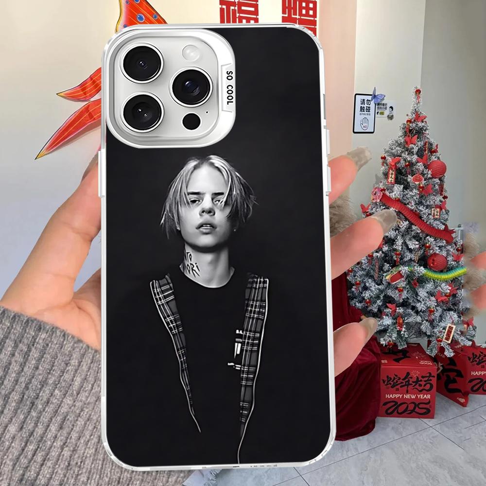 Чехол для телефона P-Pharaoh Rapper для iPhone 16 15 14 13 12 11 Pro Max X XR XSMAX 8 7 Plus Матовый ударопрочный задний чехол