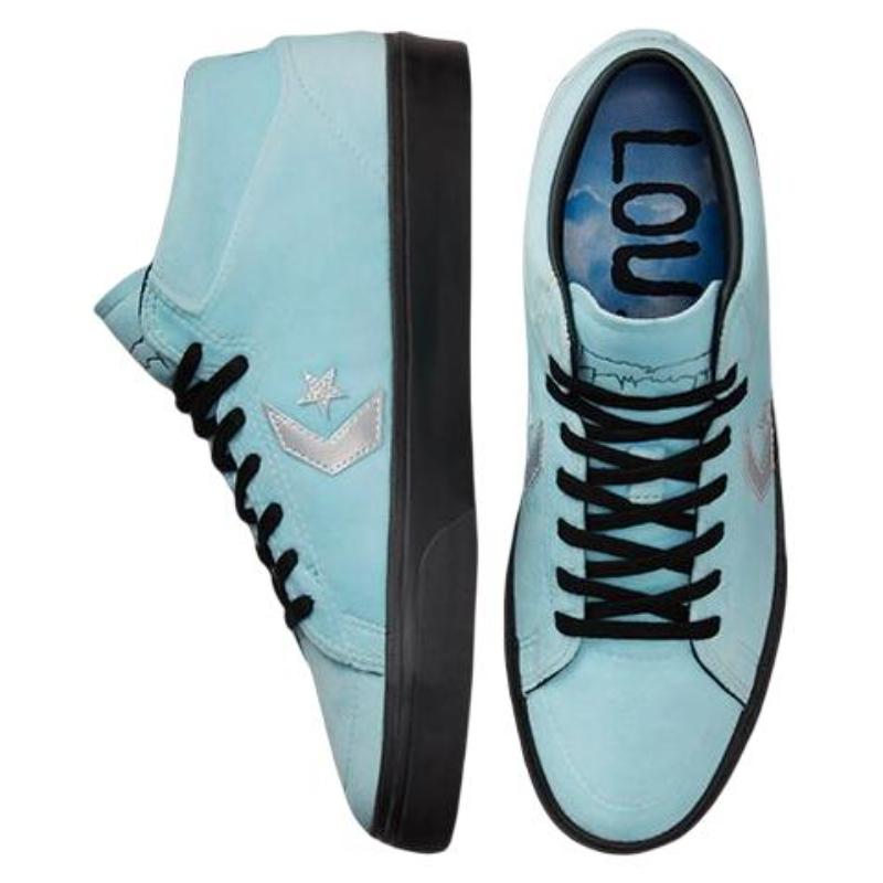 Fucking Awesome x Converse Louie Lopez Mid FA Мид-топ Обувь для скейтборда Унисекс Волна Контраст
