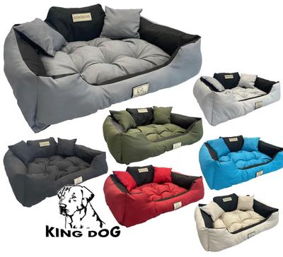 Лежанка для собаки KINGDOG, водонепроницаемая и прочная, SML XL XXL 3XL, 8 цветов!