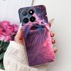 Чехол для телефона Honor X5b Plus X6b X7b X8b X9b 5G Элегантный Цветок Кот Расписной Мягкий Силикон ТПУ Чехлы