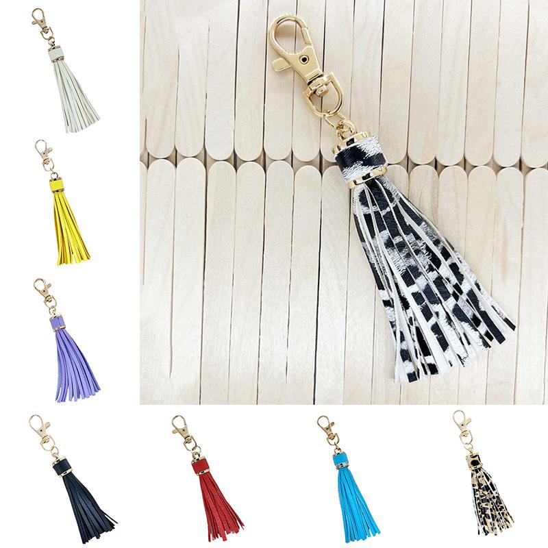 Брелок с кисточками, подвески, кольца, держатель, украшения для ключей