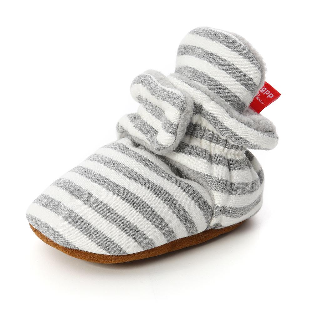Soft Sole Cotton Baby and Toddler Socks Shoes - M1920