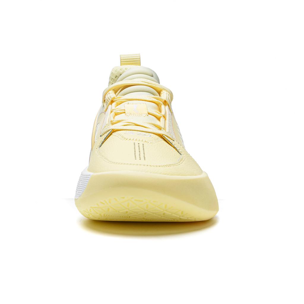 Li Ning All City 12 Encore Амортизирующие Нескользящие Легкие Низкие Баскетбольные Кроссовки Мужские Цвет Карандаш Желтый ABAU051-5