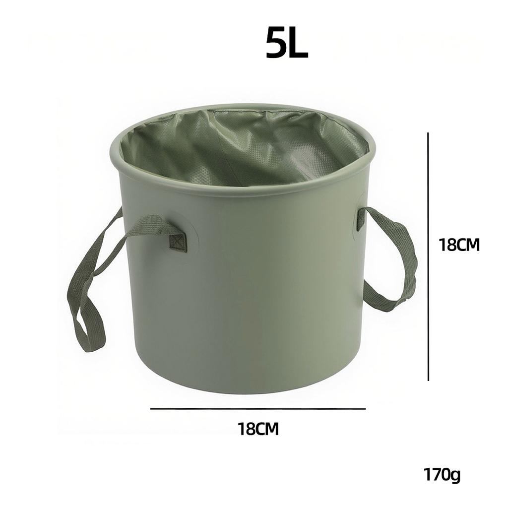 20 л Складное ведро для воды для кемпинга на открытом воздухе, Вместительное Портативное ведро для рыбалки, Складное ведро для хранения для путешествий на автомобиле, Контейнер для хранения воды