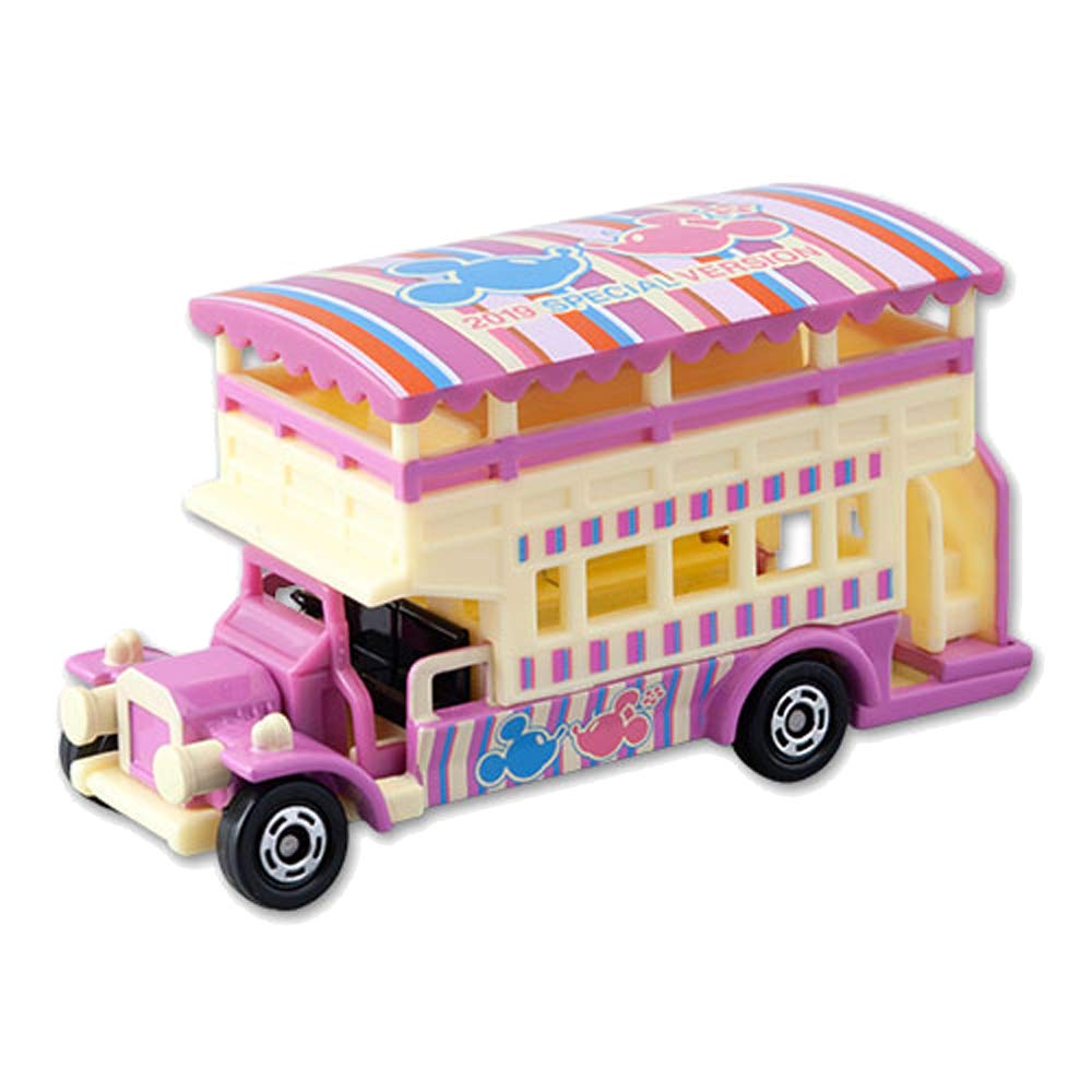 Disney New Year 2019 Merchandise Tomica Mickey Minnie Toy Miniature Car Vehicle Resort Exclusive (Omnibus) &