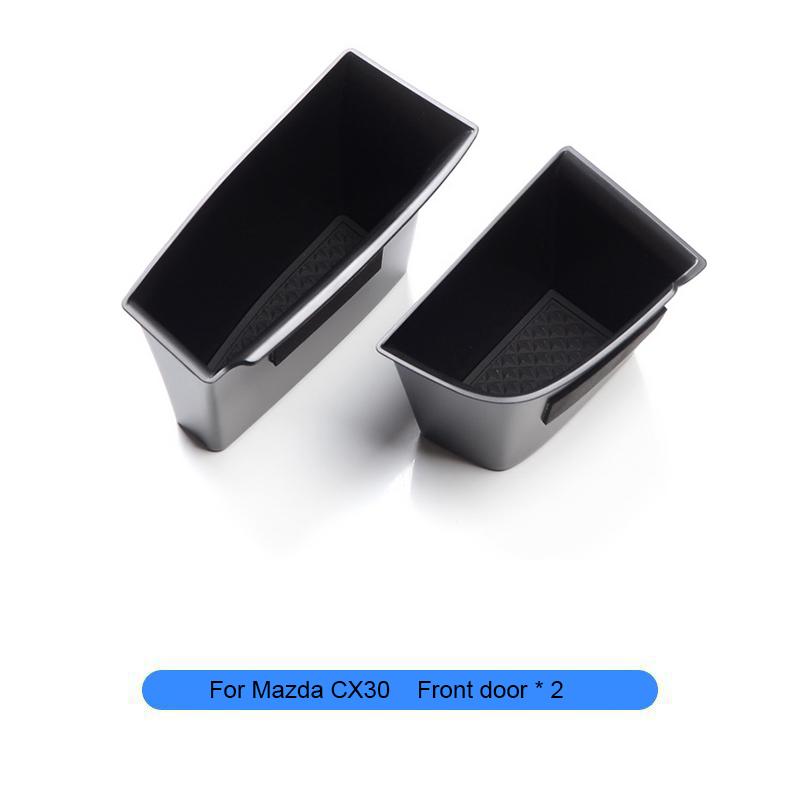 Оригинальный ящик для хранения дверей автомобиля для Mazda CX30 CX-30-2022, АБС-пластик, автомобильная дверная ручка, организация