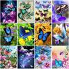Butterfly DIY 5D Diamond Painting Full Round Resin Animal Diamond Embroidery Cross Stitch Mosaic Rhinestone Handmade Home Decor