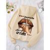 Make A Cup Of Coffee Dirty Little Secret Printing Sweatshirt Womens Soft Hooded Warm Fleece Hoodies Oversize Streetwear