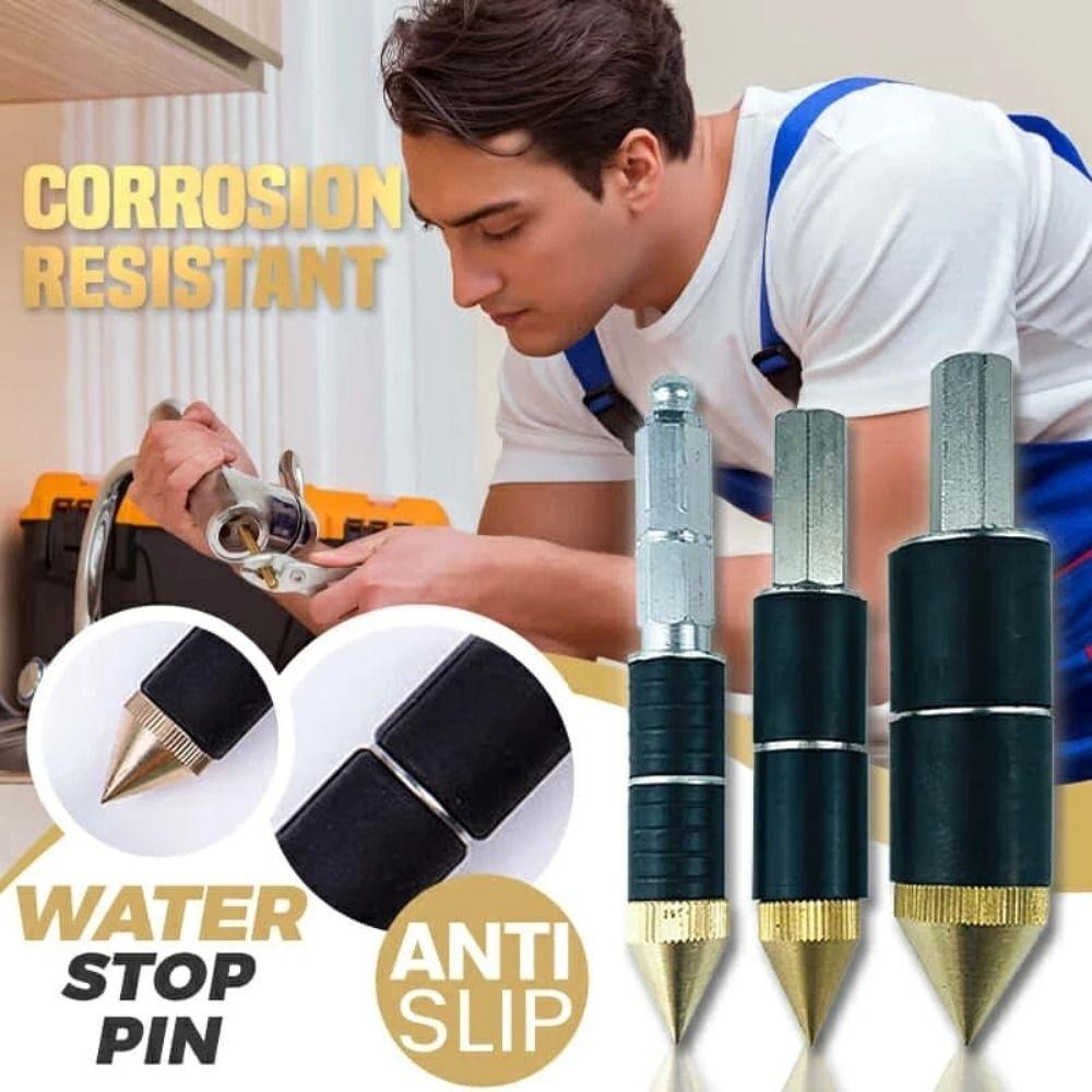 Металлический термоплавкий штифт для гидроизоляции Резиновый ремонтный набор сантехника Универсальная игла для гидроизоляции Труба PPR