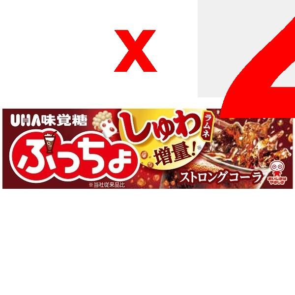 UHA Pucho Stick Strong Cola 10 гран Количество таблеток внутри Pucchio было увеличено. Количество таблеток внутри Pucchio было увеличено