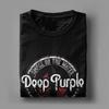 Deep Purple Английская рок-группа Альбом Мужская футболка Удивительная футболка Короткий рукав Круглый вырез Футболки Хлопок Одежда больших размеров