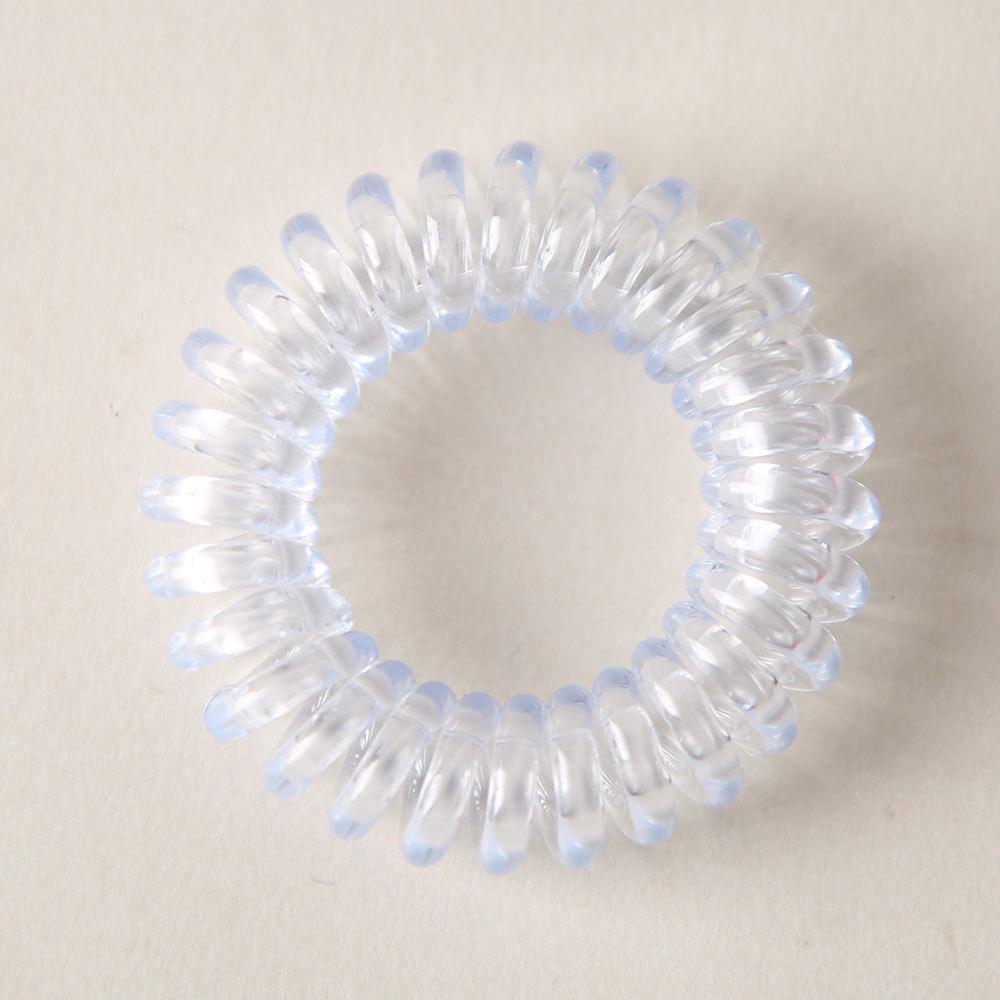 Korean Style Elastic Hair Bands: 40 Transparent Colors, Soft & Seamless Hair Accessories