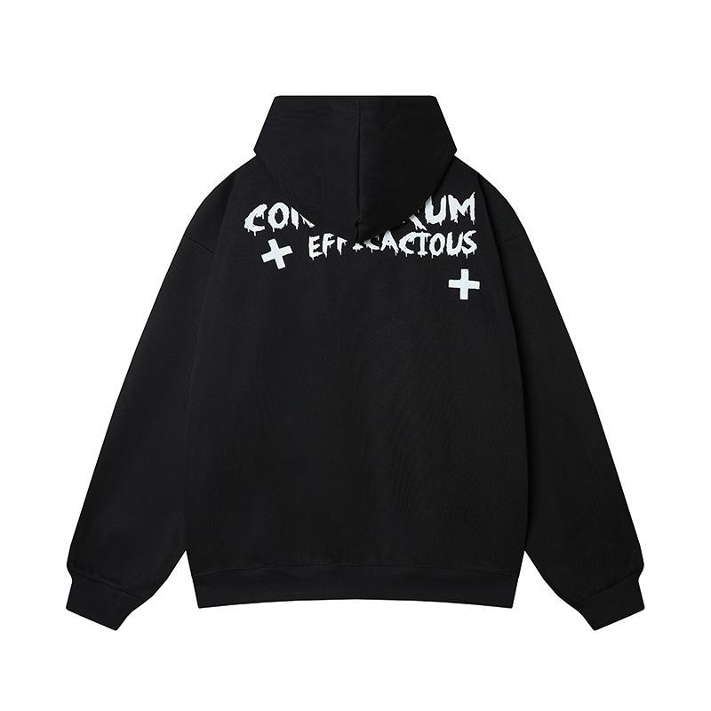 Unisex Casual Hoodie Long Sleeve Loose Sweatshirt Men Women Daily Wear Pullover Hooded Top