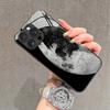 Закаленное стекло с узором "Вселенная Земля" для чехла телефона iPhone 17 Pro Max 16 15 14 13 12 11 Pro 17Air 16E 7 8 Plus XR XS X