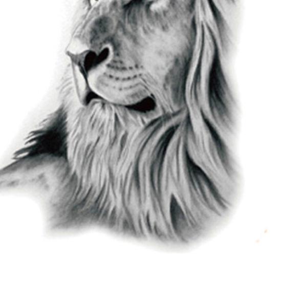 Прохладный Тигр Лев Дракон Рука Плечо Водонепроницаемая Временная Поддельная Татуировка Наклейка