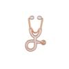 Creative Doctor Stethoscope Brooch Cute Cartoon Pins Jewelry Accessories For Women Girls