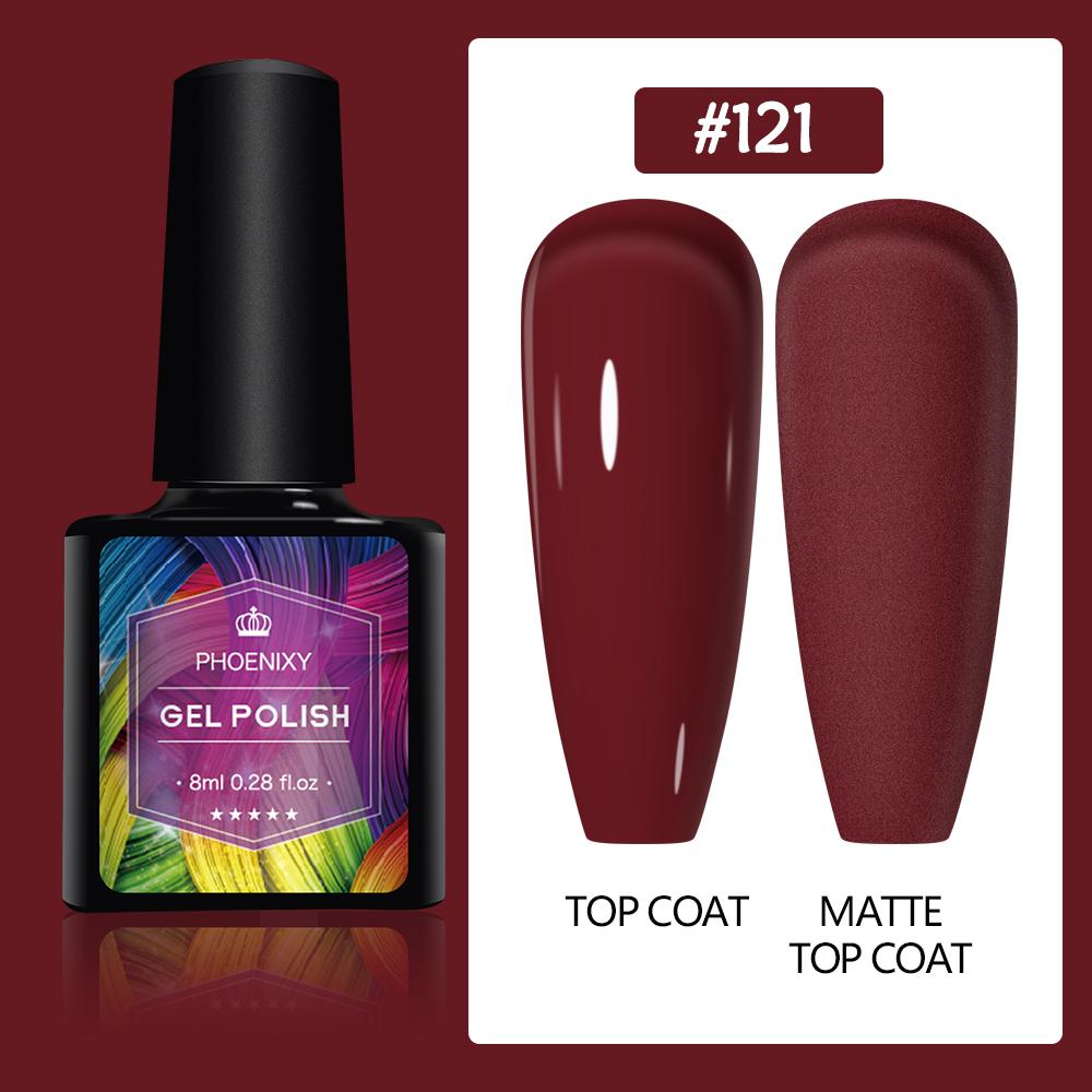 PHOENIXY 8 мл гель-лак для ногтей, полуперманентный гель, блестящий гель, отмачиваемый блестящий стартовый набор, маникюрный набор для маникюрного салона