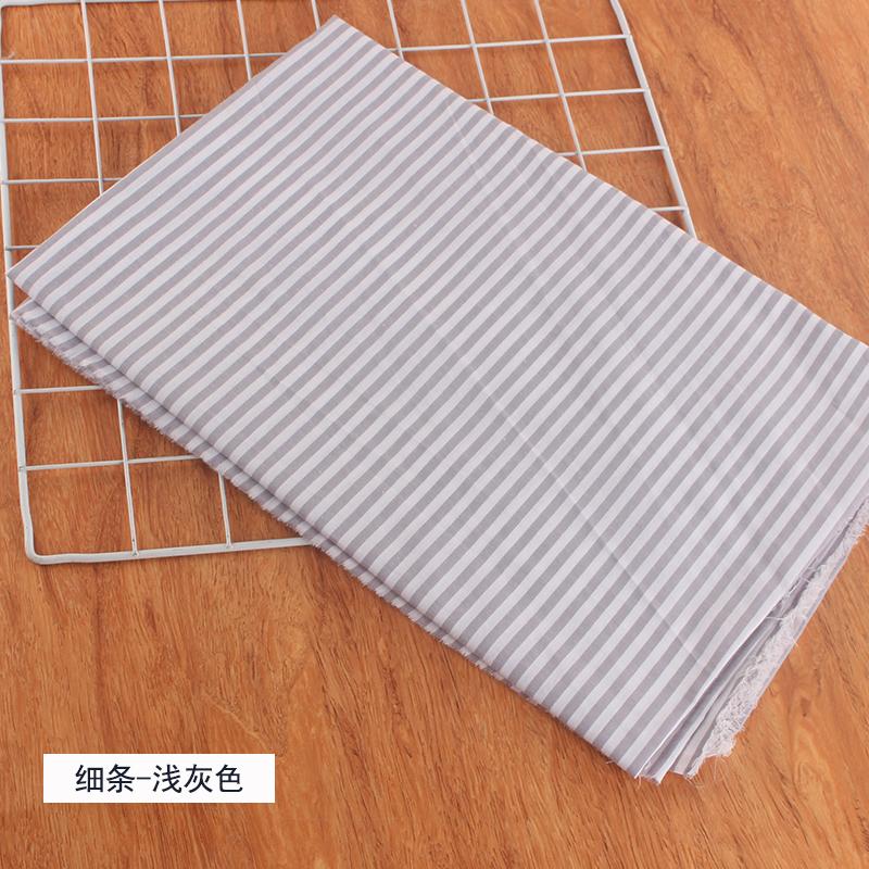 100% Хлопок Мелкая Клетка Ткань на Метр для Юбок Одежды Наволочек Шитье Дышащая Плательная Ткань Розовый Желтый Гипоаллергенный