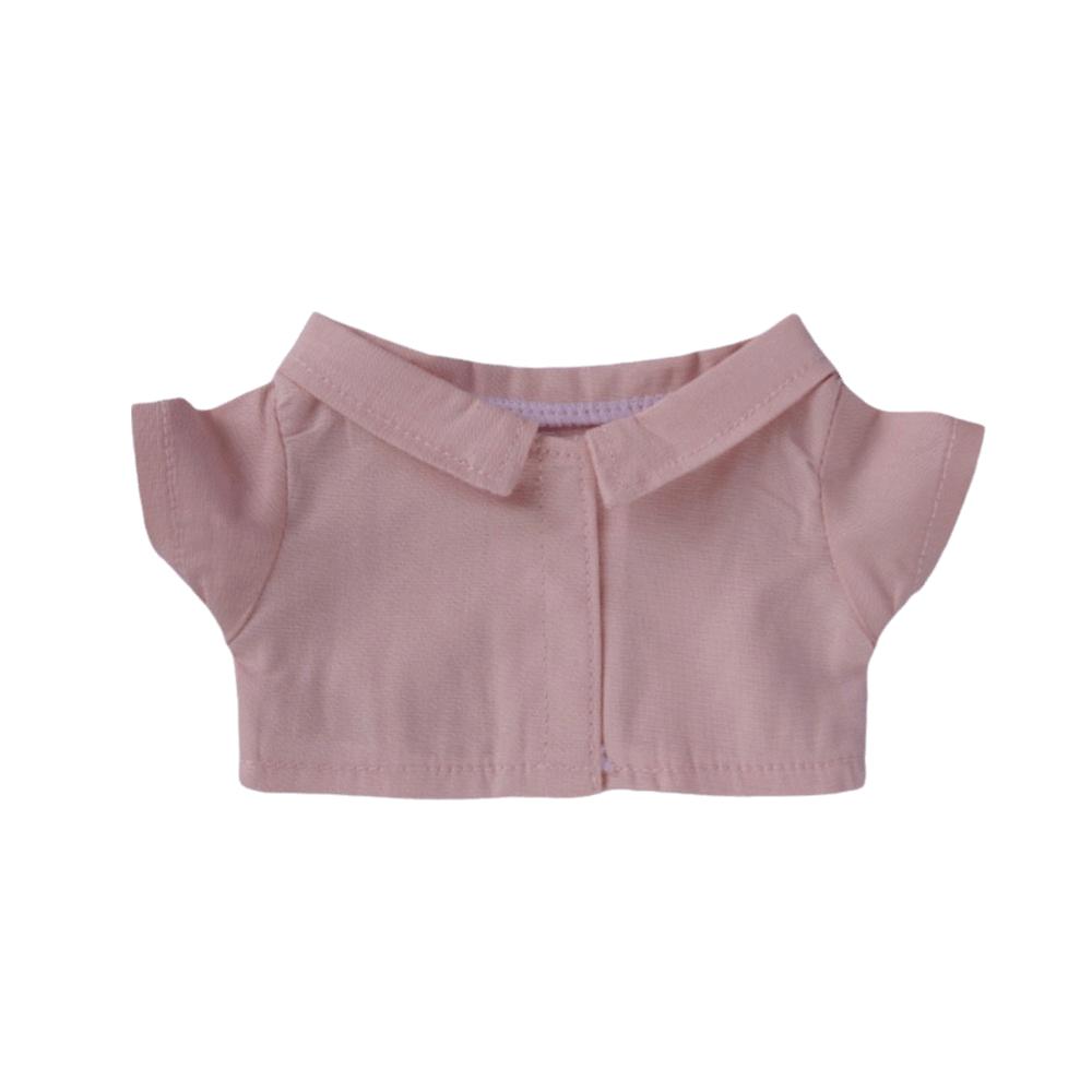 Stuffed Change Dressing Game Stripes Lattice 20CM Doll Shirt Solid Color Blouse Idol Doll Clothes