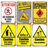 Caution Vintage Metal Tin Signs Dangerous Metal Poster Warning Retro Plaque Wall Decoration