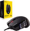 Игровая мышь Corsair SCIMITAR RGB ELITE USB с RGB-подсветкой MS431, многокнопочная, CH-9304211-AP, черная///белая