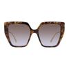 Fendi Fashionable Minimalist Personality Butterfly Sunglasses Women sunglasses Brown FE40012U55F