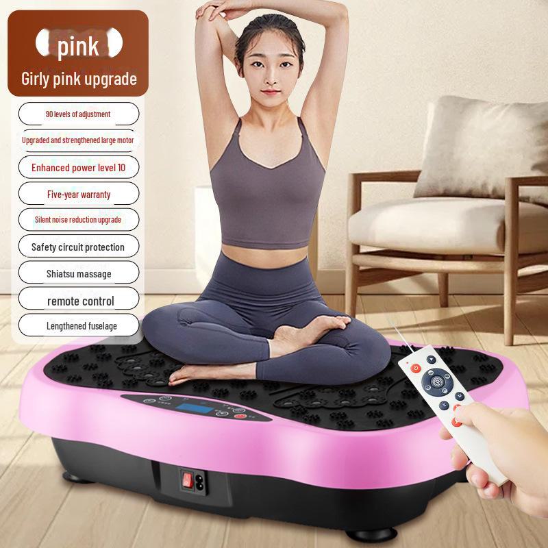 Вибрационный тренажер JXG: Ленивая формирователь тела, вибрационная платформа для укрепления мышц и похудения.