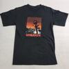 ВИНТАЖНАЯ ФУТБОЛКА UNEARTH BAND WAR GRAVE ARMY SOLDIER HELMET MACHINE GUN T-SHIRT BT899 Унисекс