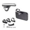 Universal 1.5 1.75 2 Inch Shockproof Rearview Mirror Center Side Rear View Mirror for UTV ATV Polaris General XP RZR Yamaha