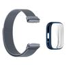 Ремешок для Xiaomi Redmi Watch 3 Active/3 Lite с мягким ТПУ-чехлом и защитой экрана, сменный металлический миланский магнитный ремешок