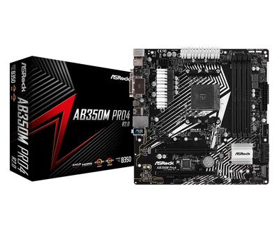 Материнская плата Asrock AMD AB350M Pro4 Micro ATX DDR4 R2.0