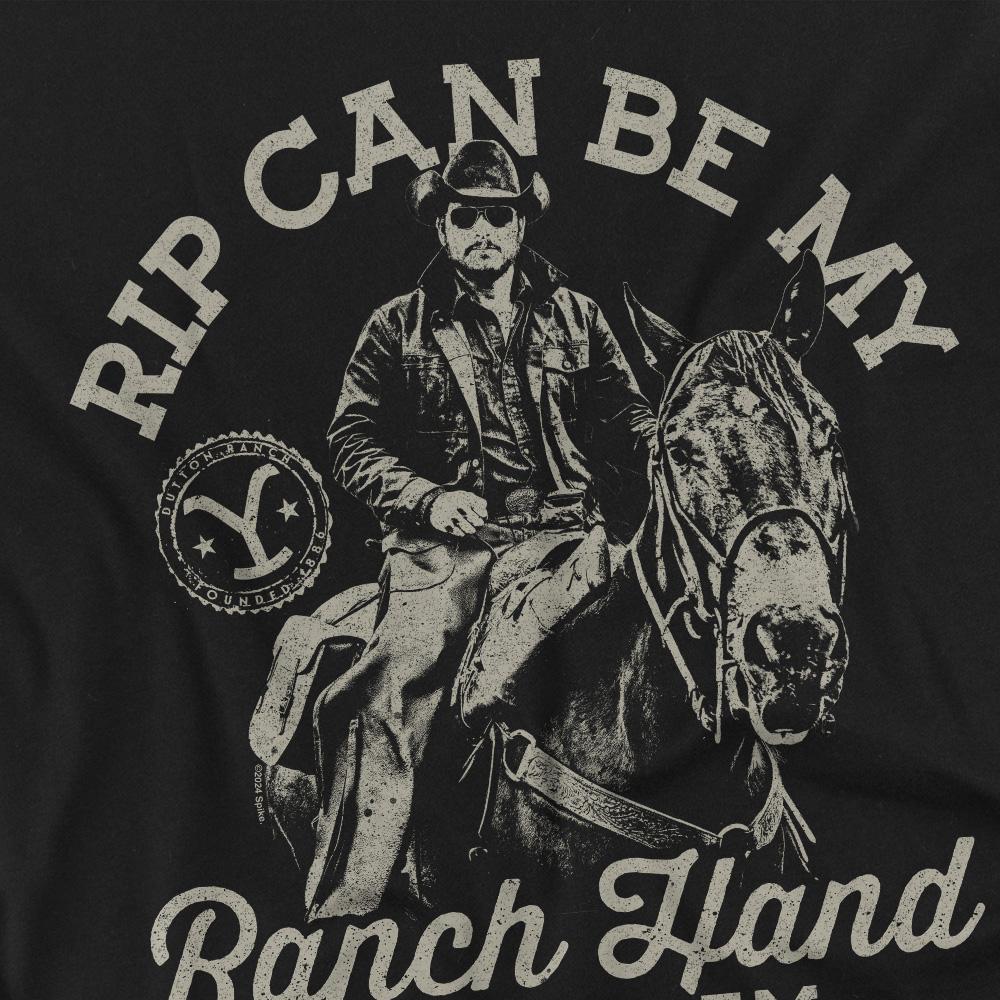 Yellowstone Mens Rip Can Be My Ranch Hand T-Shirt
