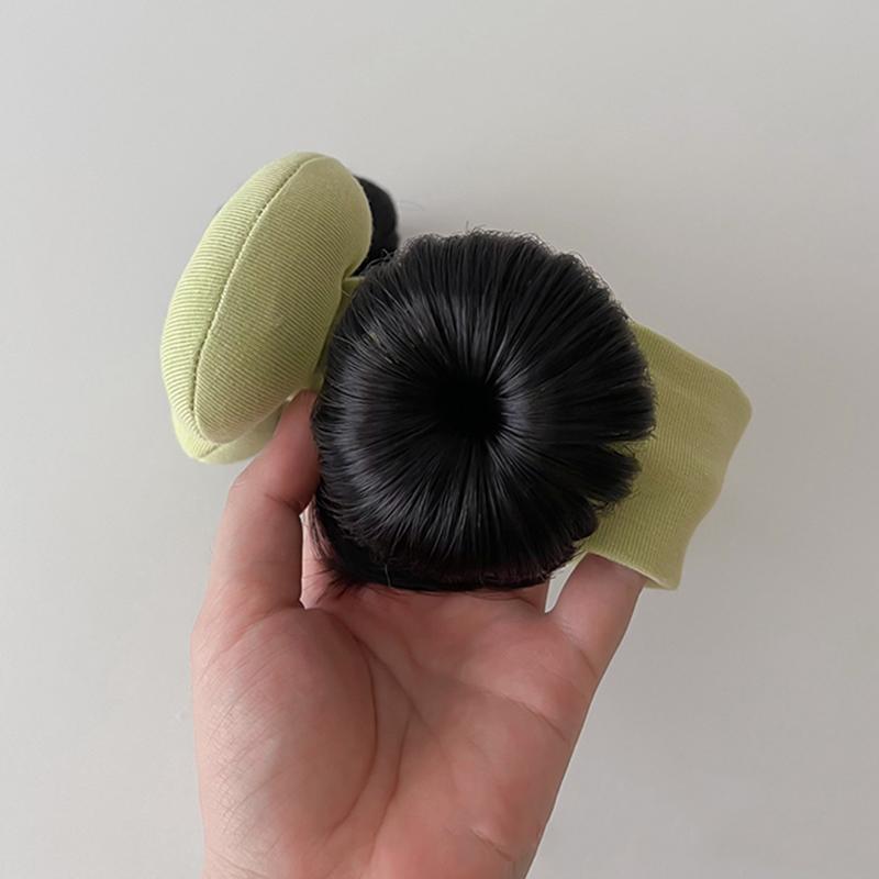 Модный милый детский парик для волос, повязка на голову для детей, бант для девочек, повязка на голову для новорожденных, парик для малышей, шапка, накладка для волос, головной убор для косплея