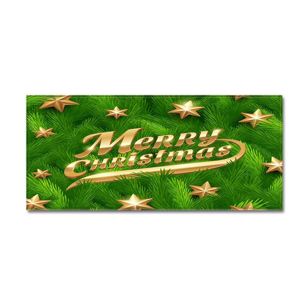 Рождественский кухонный песочный ковер придверный коврик длинный напольный коврик