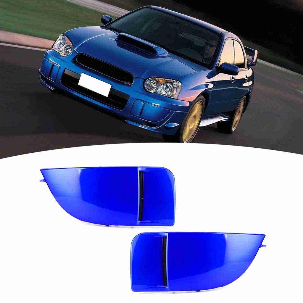Пара передних противотуманных фар, крышка лампы, подходит для Subaru Impreza STI WRX 0405Blue