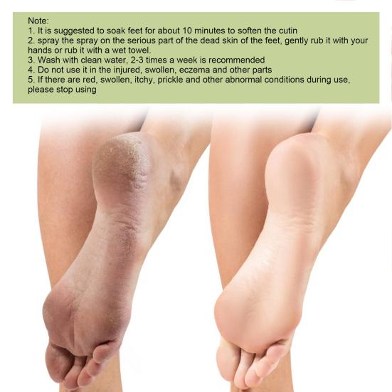 Green Tea Effective Moderate Mild Gentle Odor Protection Fast Absorption Foot Care Peeling