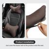 AOU4   For Citroen Car Seat Back Head Neck Pillow Cushion Headrest Lumbar Support C4 C3 C5 C1 C2 C6 C4L DS3 DS4 Berlingo Picasso Jumper