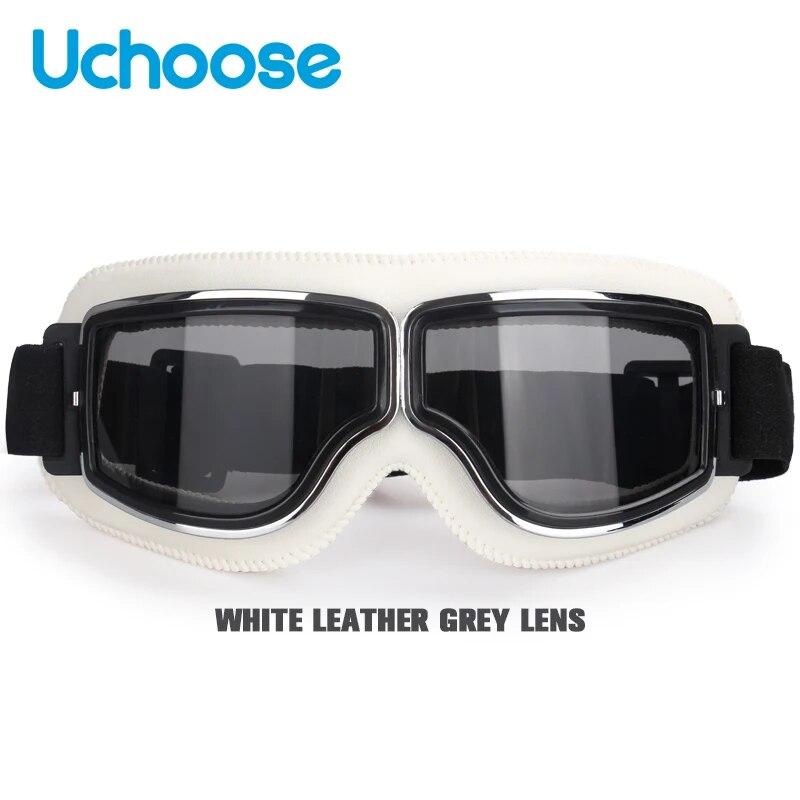 Ветрозащитные очки для велосипедного шлема, кожаные защитные защитные антибликовые очки для мотокросса в стиле стимпанк, легко носить с собой