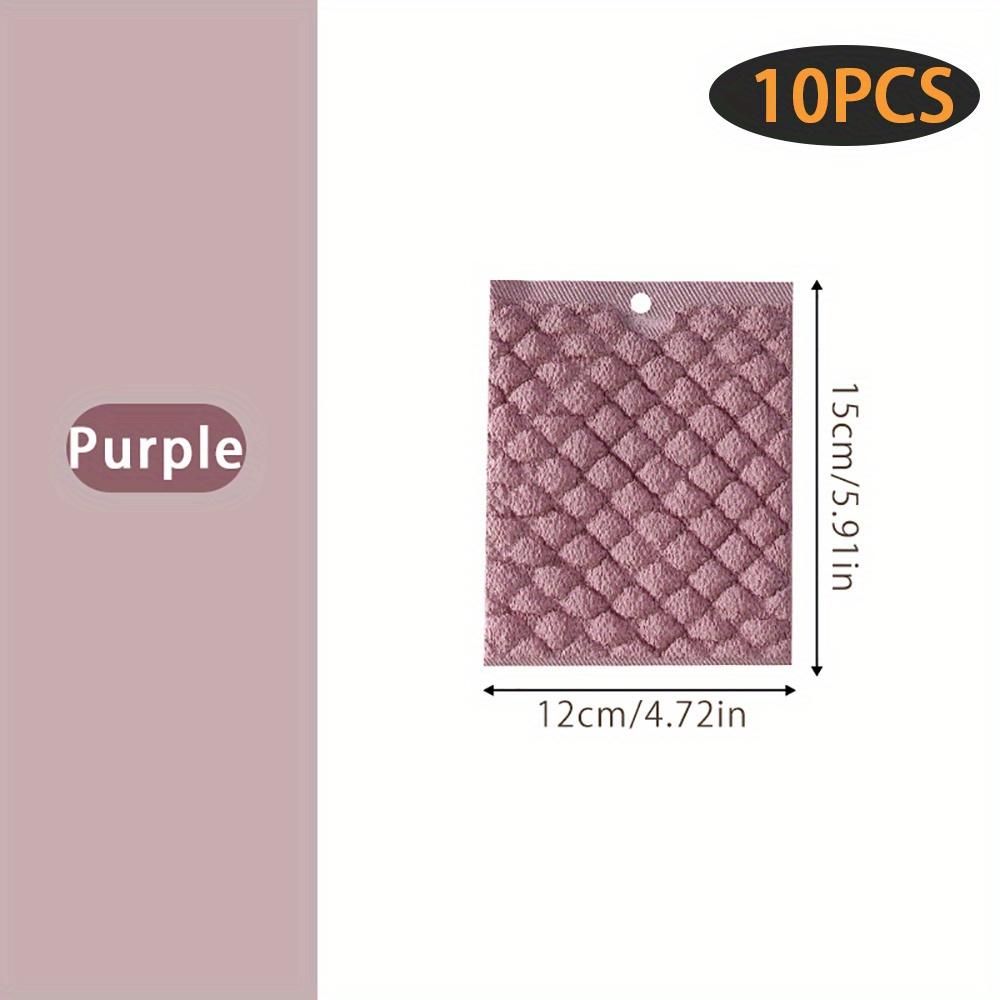 10 шт. Сверхпрочные чистящие салфетки - Очень большие кухонные тряпки для мытья посуды, быстросохнущие, многоразовые и моющиеся - для столешниц, вытяжек, конфорок, посуды