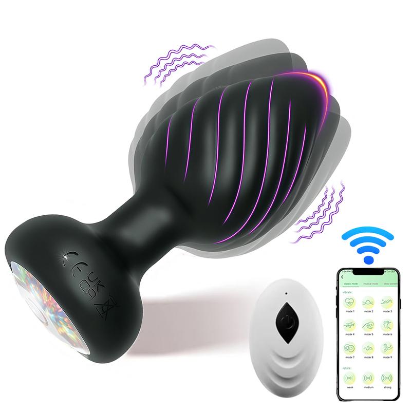 Wireless APP Anal Vibrator for Women Butt Plug Men Prostate Massager Female Vagina Masturbator Clit Stimulator for Adult Sex Toy