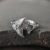 Rings with Aged Live Openings, Women's Fashionable, Adjustable Ethnic Handmade Rings