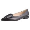 Pumps Low Heel Pointed Toe Pumps F41503 Black Cm [Fabiorsconi] Women's 24.5