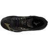 Теннисные кроссовки Wave Exceedrite 2 OC см 3E [Mizuno] Черный/Золотой/Белый 25.0