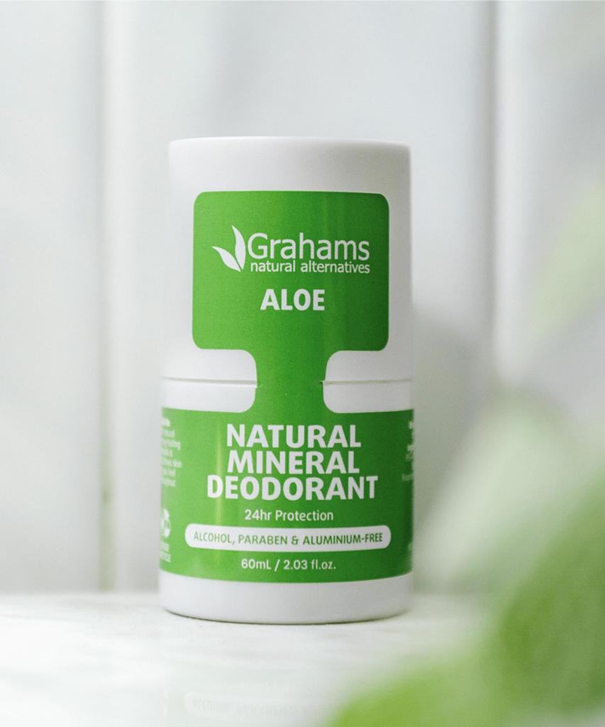 Natural Mineral Deodorant Aloe 60mL