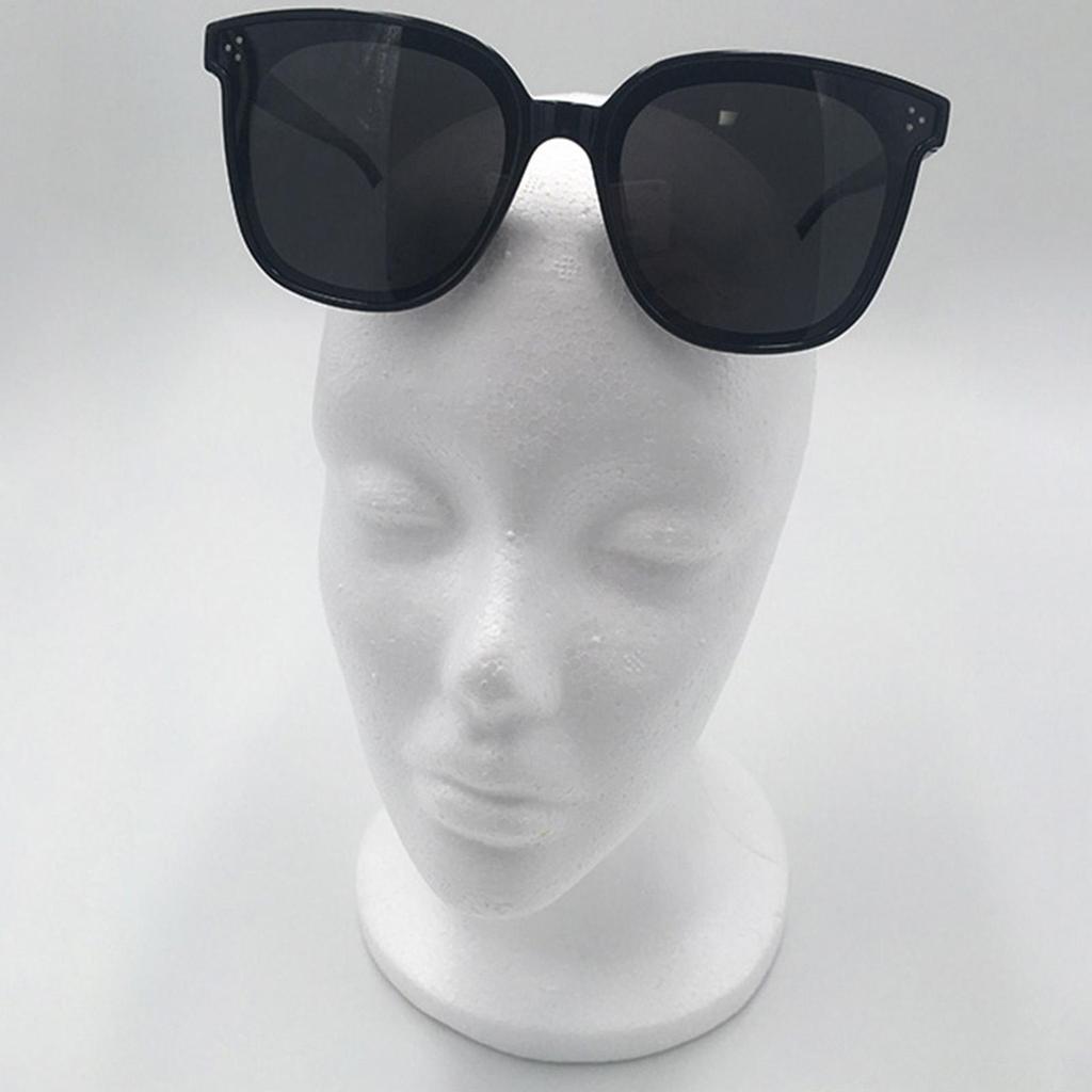 Подставка-манекен для париков из пенопласта, безликая подставка для демонстрации косметики, для путешествий, салонов красоты, для парикмахерских накладок, моделей шляп и т.д.