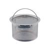 Сливное сито Gaona Deep Drain, 13,5 см, полностью из нержавеющей стали, для раковины GA-PB067