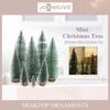 Mini Christmas Tree Sisal Silk Cedar Small Xmas Tree For Home Room Decor Gold Silver Blue Green White Mini Tree