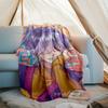 Saja Boys Theme Printed Blanket - Perfect for Couch, Bed, Travel & Outdoor Use | Machine Washable, Cozy & Durable.