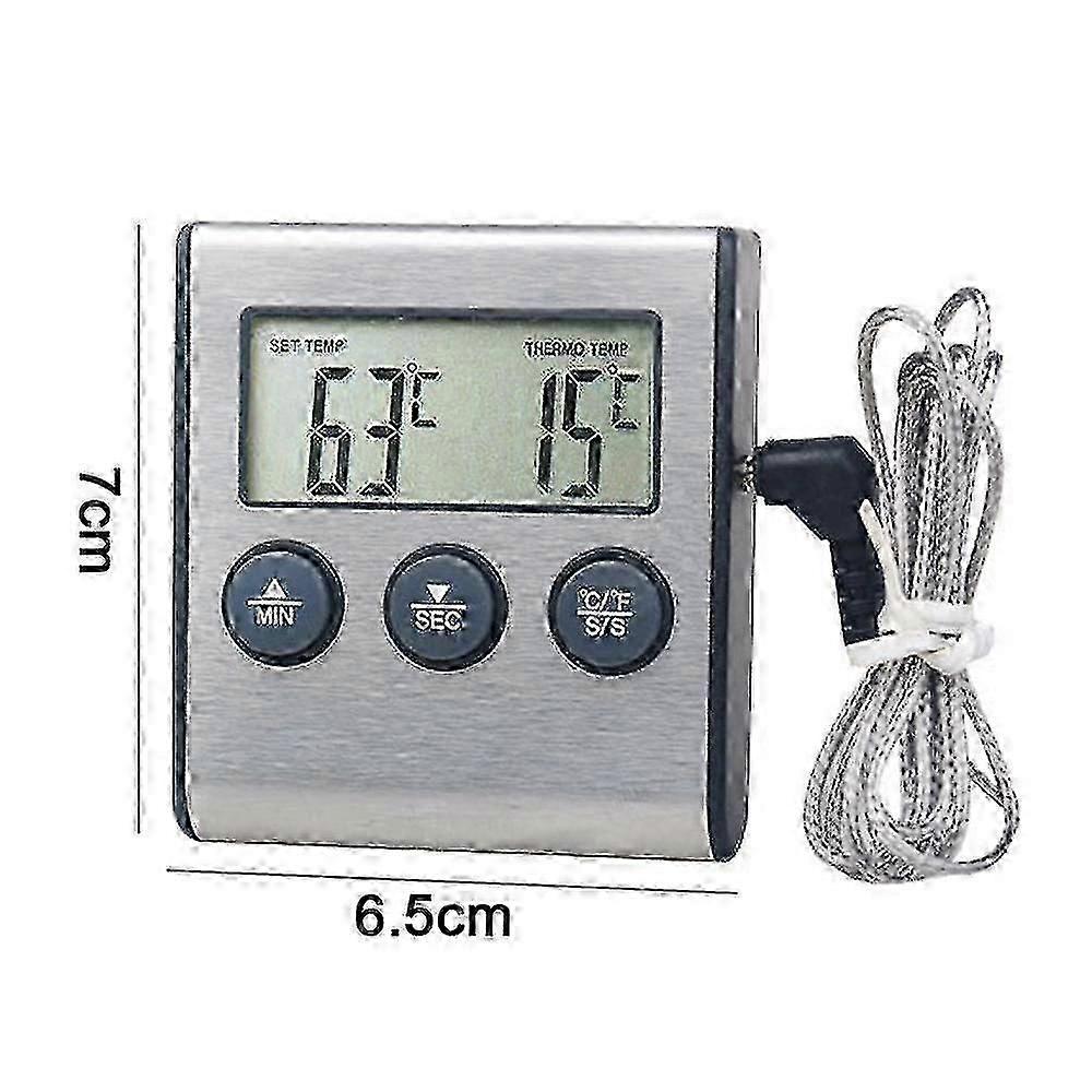 Refrigerator Freezer Thermometer Alarm High Low_m24