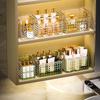 Luxury Mirror Cabinet: Bathroom Cosmetic & Skincare Storage Rack